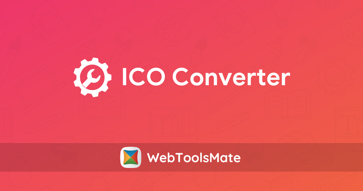  A screenshot of the web page of 'Web Tools Mate' which offers the conversion of PNG to ICO.